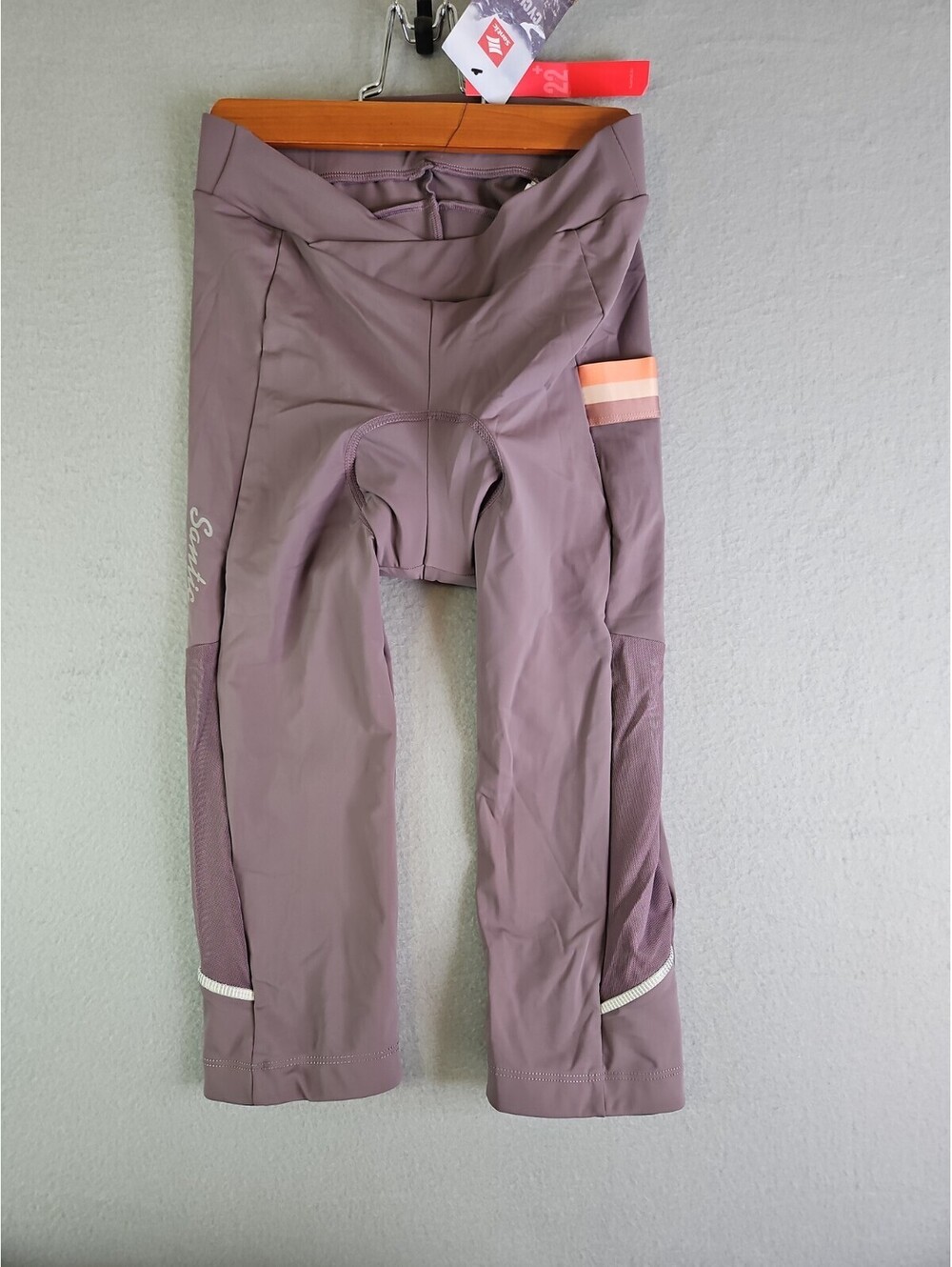 Women's Santic Cycling Pants XL 3/4 Length NWT